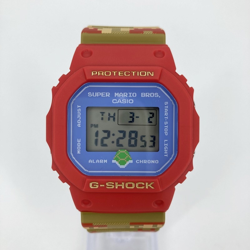 Pre-owned] G-SHOCK｜G-SHOCK DW-5600SMB-4JR Super Mario Bros. model