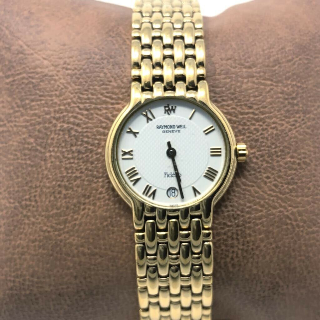 Raymond Weil 4702 Fidelio 18k Gold Plated Quartz Ladies Watch