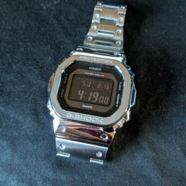 Casio g shock GW-B5600BC-1BER Steel Case Bracelet Mod Casio g shock GW-B5600BC-1BER Steel Case Bracelet Mod