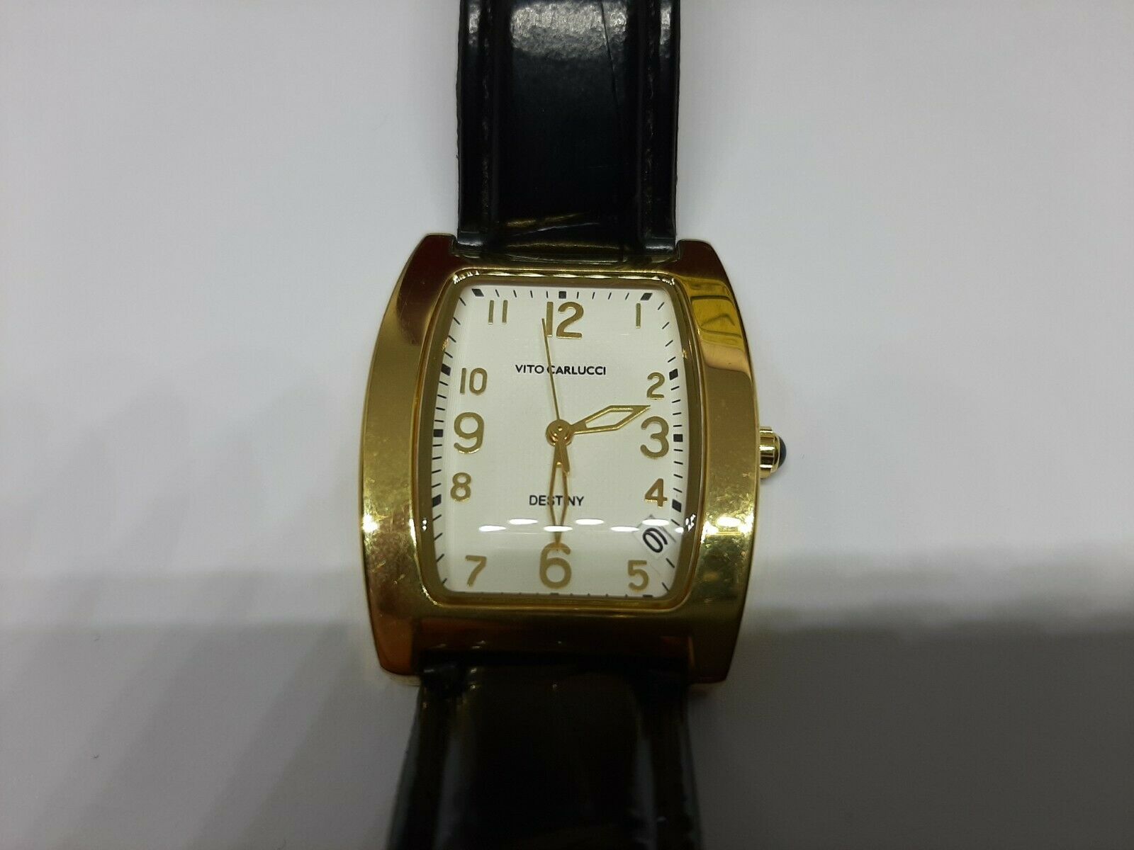 Vito Carlucci 18ct Gold Plated Men s Watch 2003247 fully working