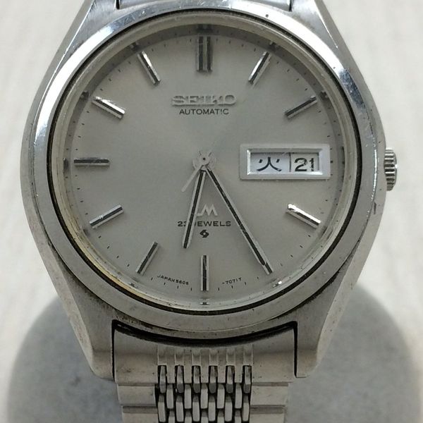 [Used] SEIKO Self-winding watch / Analog / Stainless steel / Silver ...