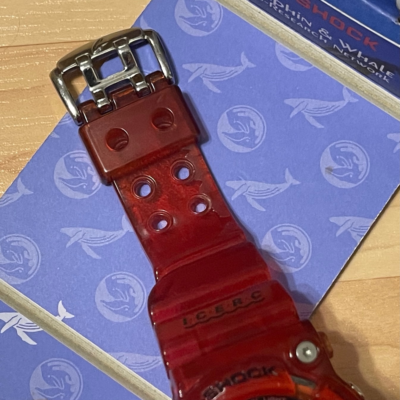 WTS] Casio G-Shock GW-203K-4 Red Jelly Frogman I.C.E.R.C.