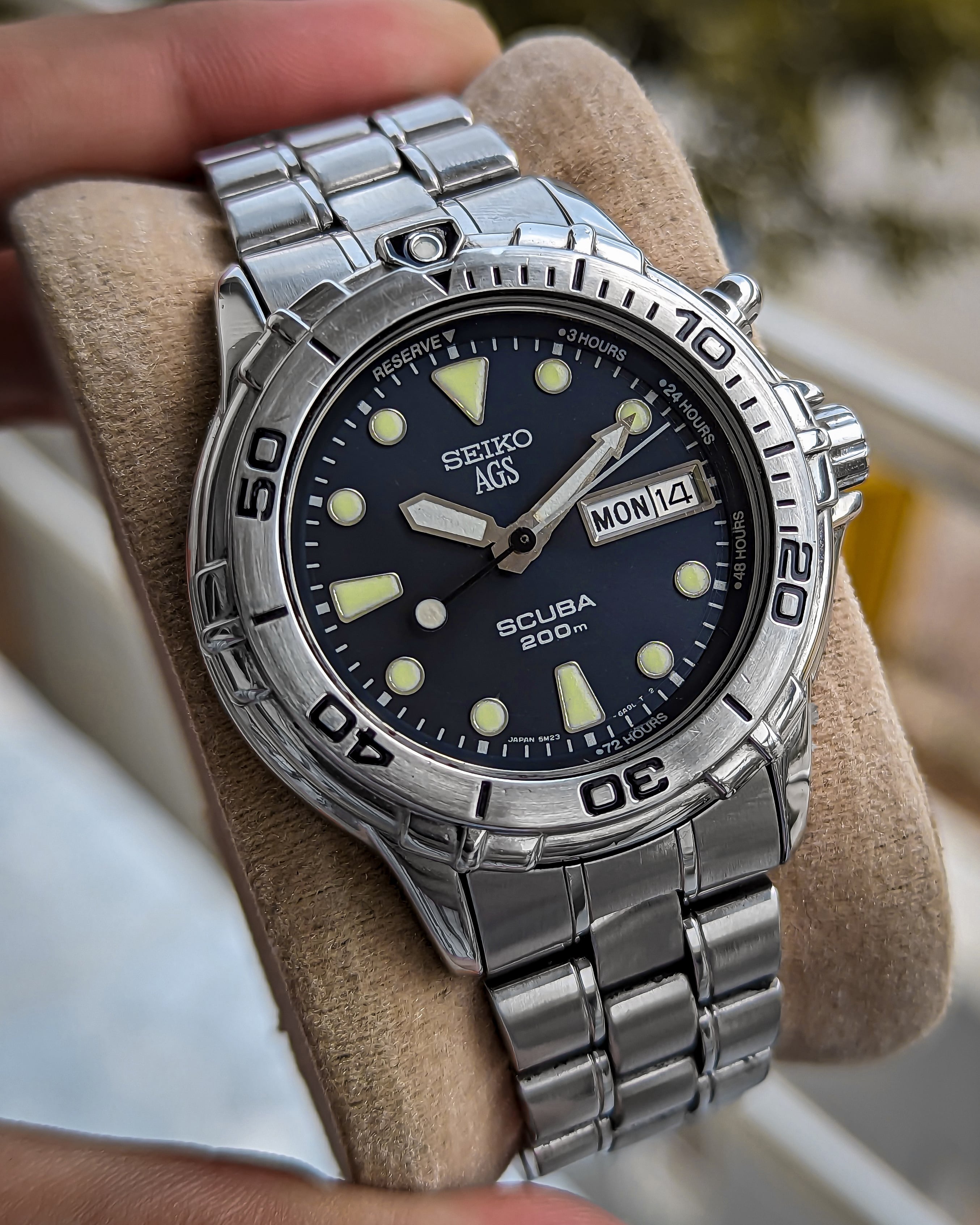 セイコー AGS TITANIUM SCUBA 200M - 腕時計(アナログ)