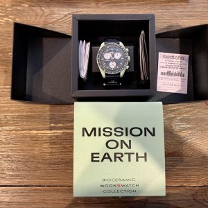 Swatch MoonSwatch Mission on Earth SO33G100 Price as of