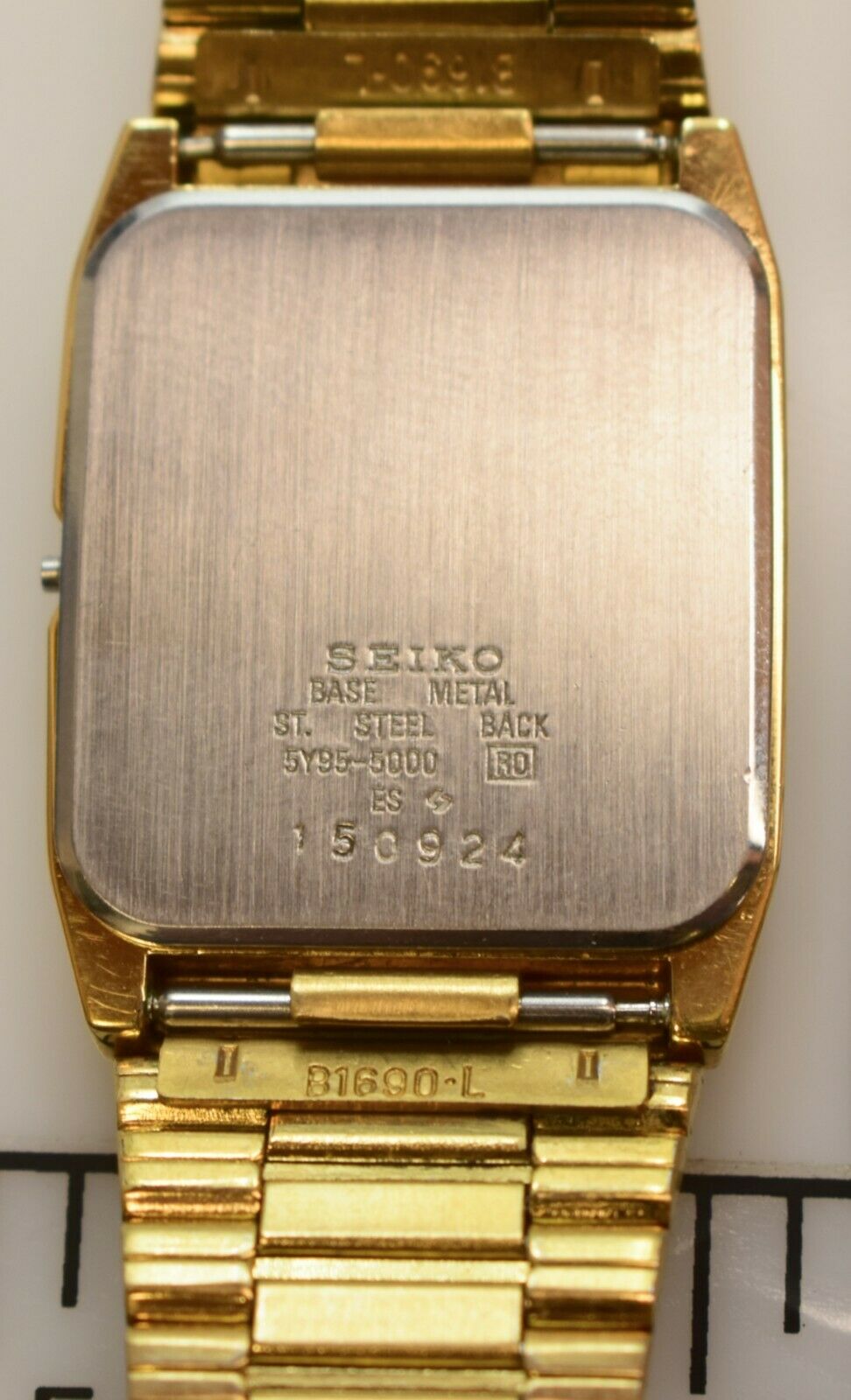 Vintage Seiko SX 5Y95-5000 Quartz Watch For Parts Or Repair