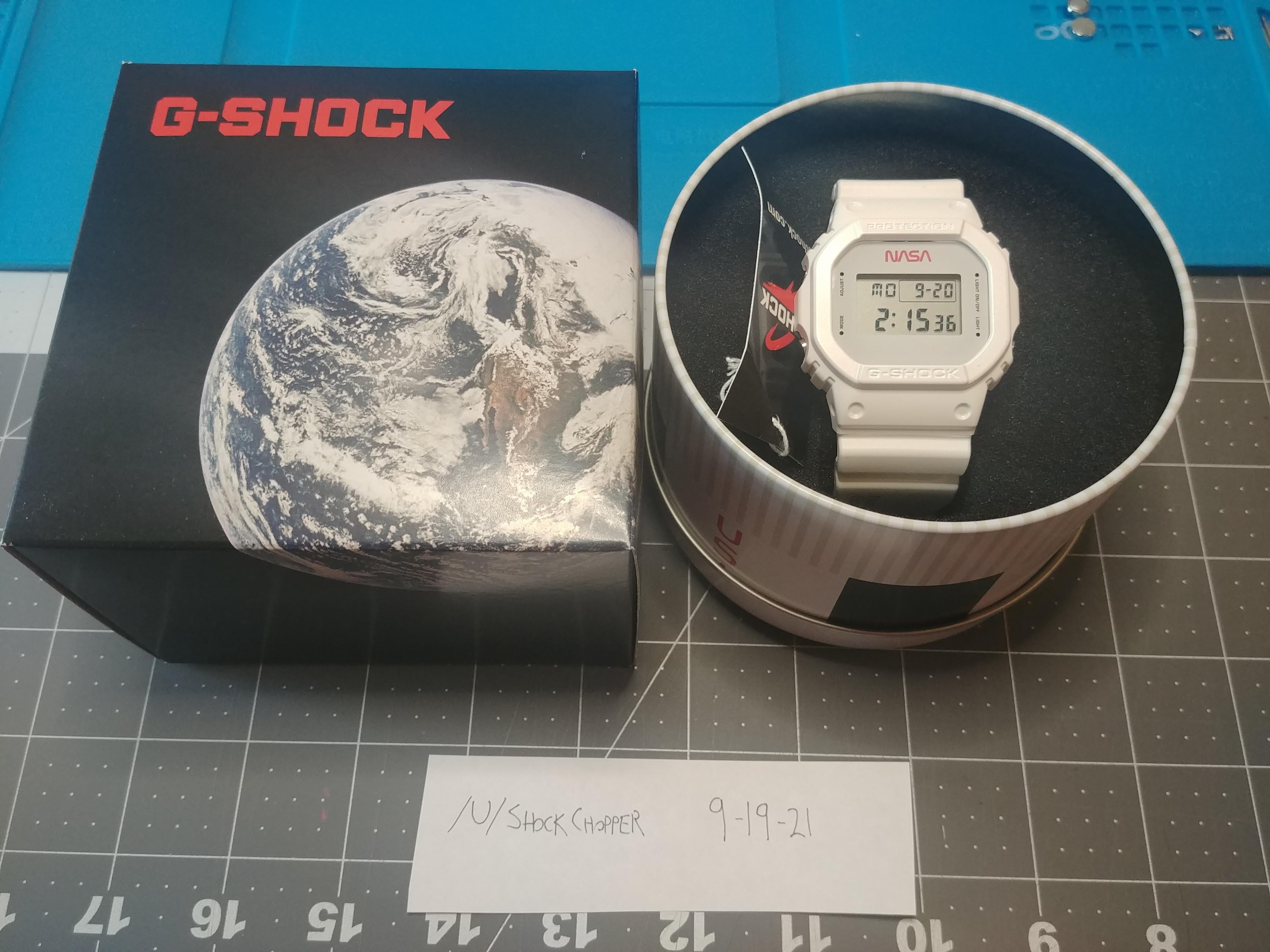 WTS] NASA G-Shock Ltd Edition DW5600NASA20 - BNIB | WatchCharts