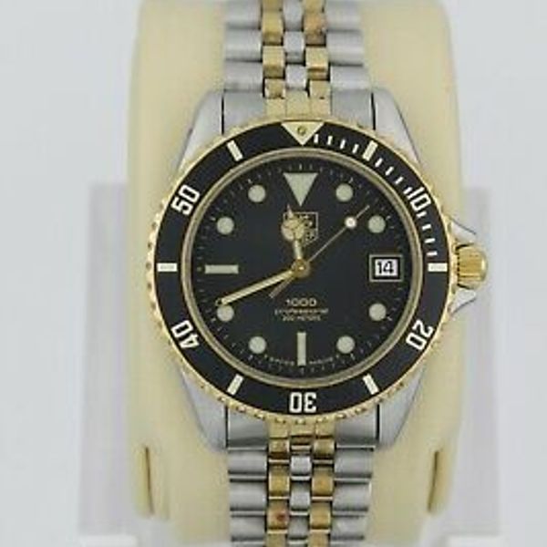 FS: Tag Heuer Professional 1000 Gold Auto Wolf of Wall Street