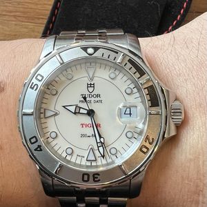 WTS] Tudor Hydronaut 89190 White Ivory Tiger Dial Fully Serviced