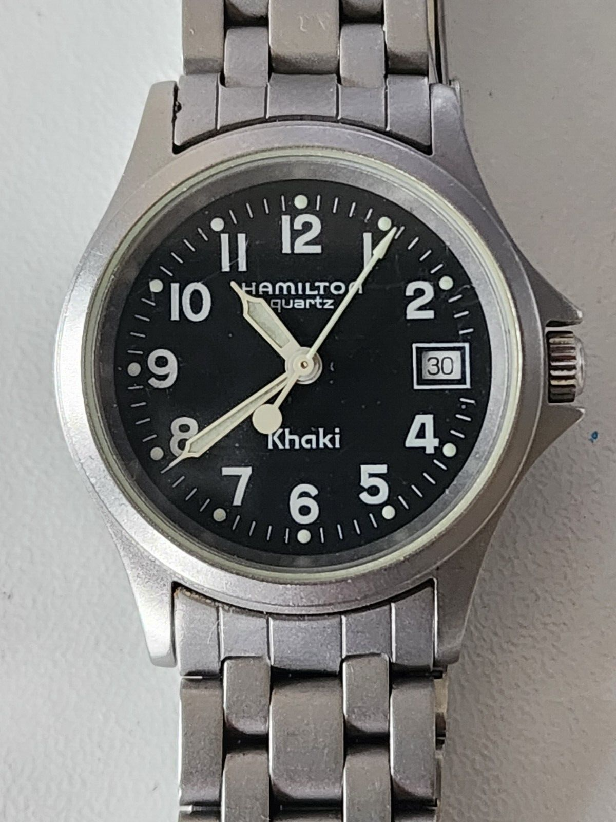 ハマチ様 Hamilton Khaki Field Date Quartz Watch-97718 | WatchCharts Marketplace