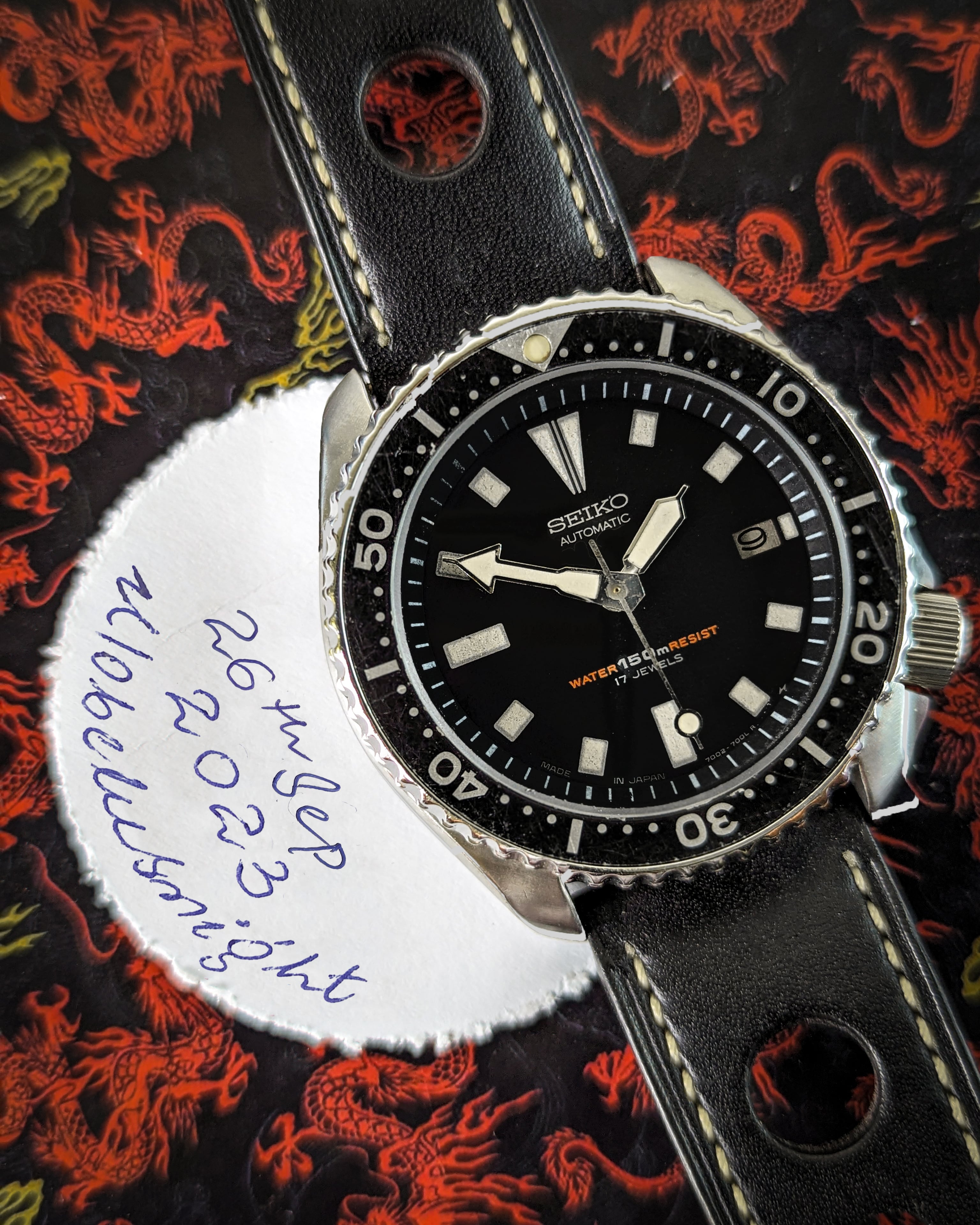 WTS] Vintage Seiko Automatic - ????Scuba Diver's ???? - 7002-7001