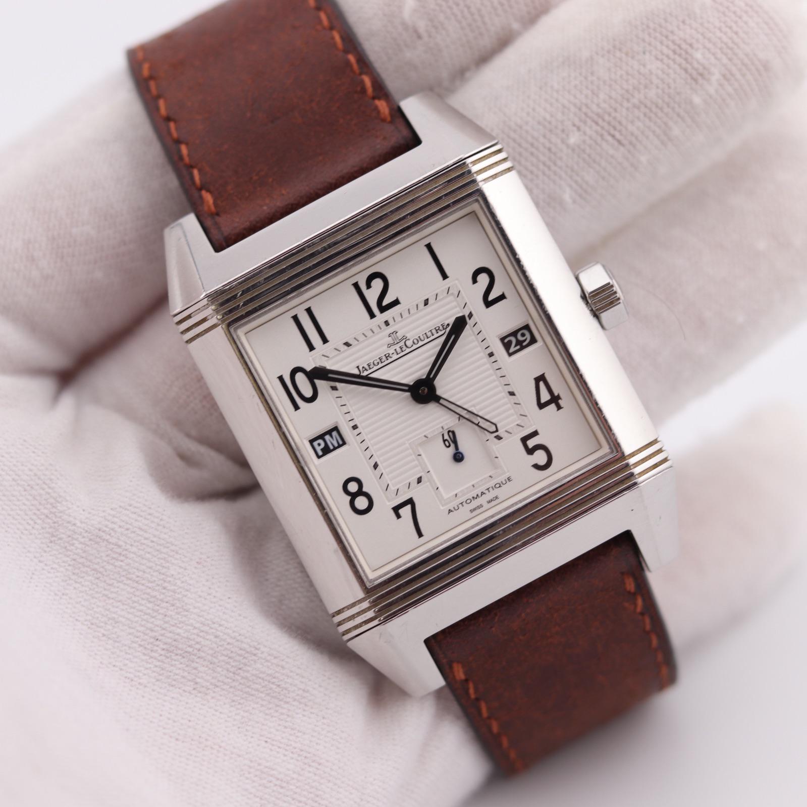 WTS Jaeger LeCoultre Reverso JLC Squadra Hometime GMT ref. 230.8