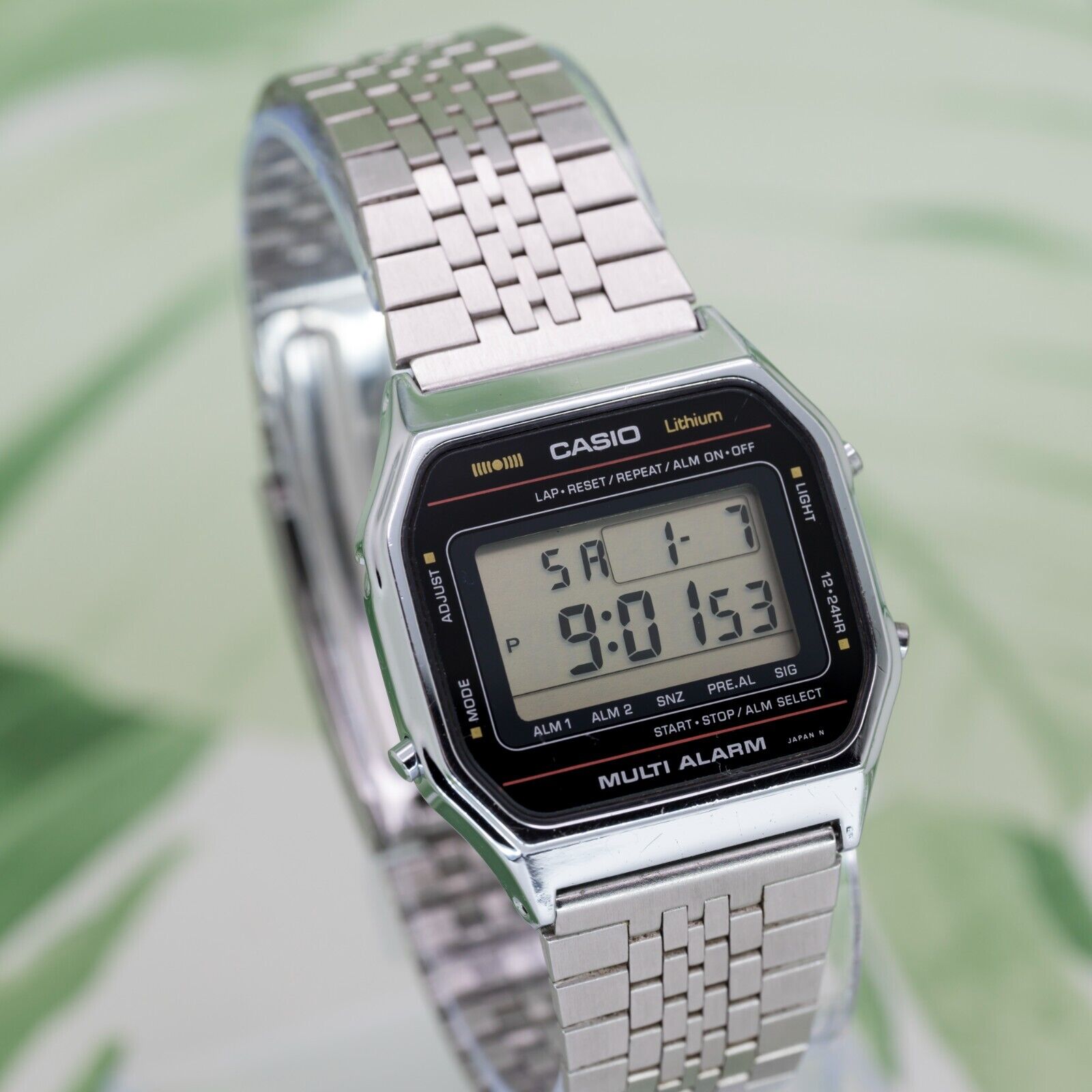 Casio watch clearance multiple alarms