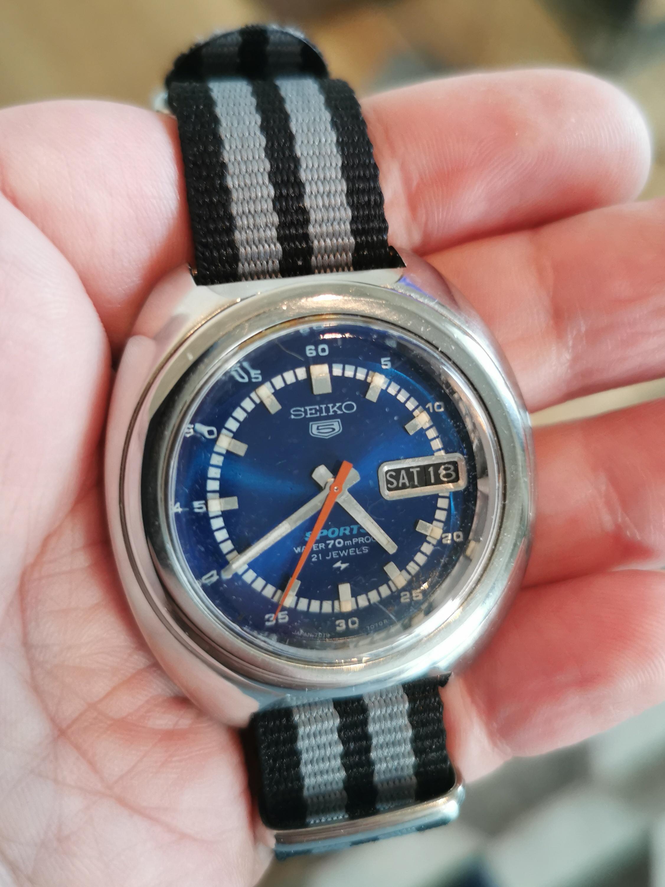 [WTS] Seiko 5 Sports 7019-7050 vintage automatic 