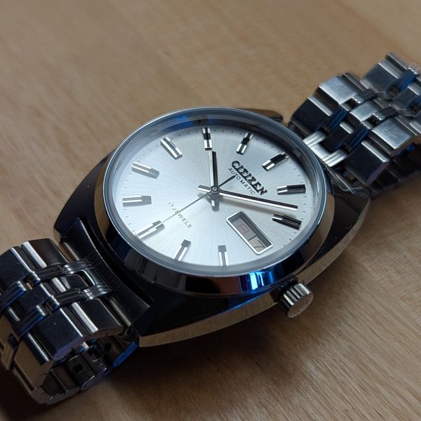 Mouvement De Montre Vintage Citizen 17 Rubis - Ne Fonctionne Pas - Pour Pièces Ou Réparation