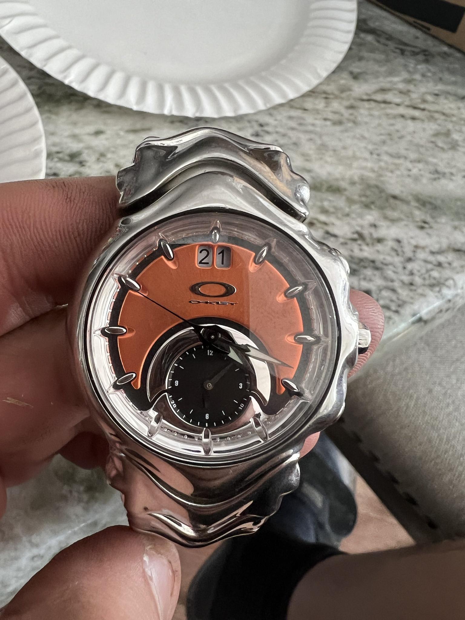時計Oakley judge 腕時計 - 腕時計(アナログ)
