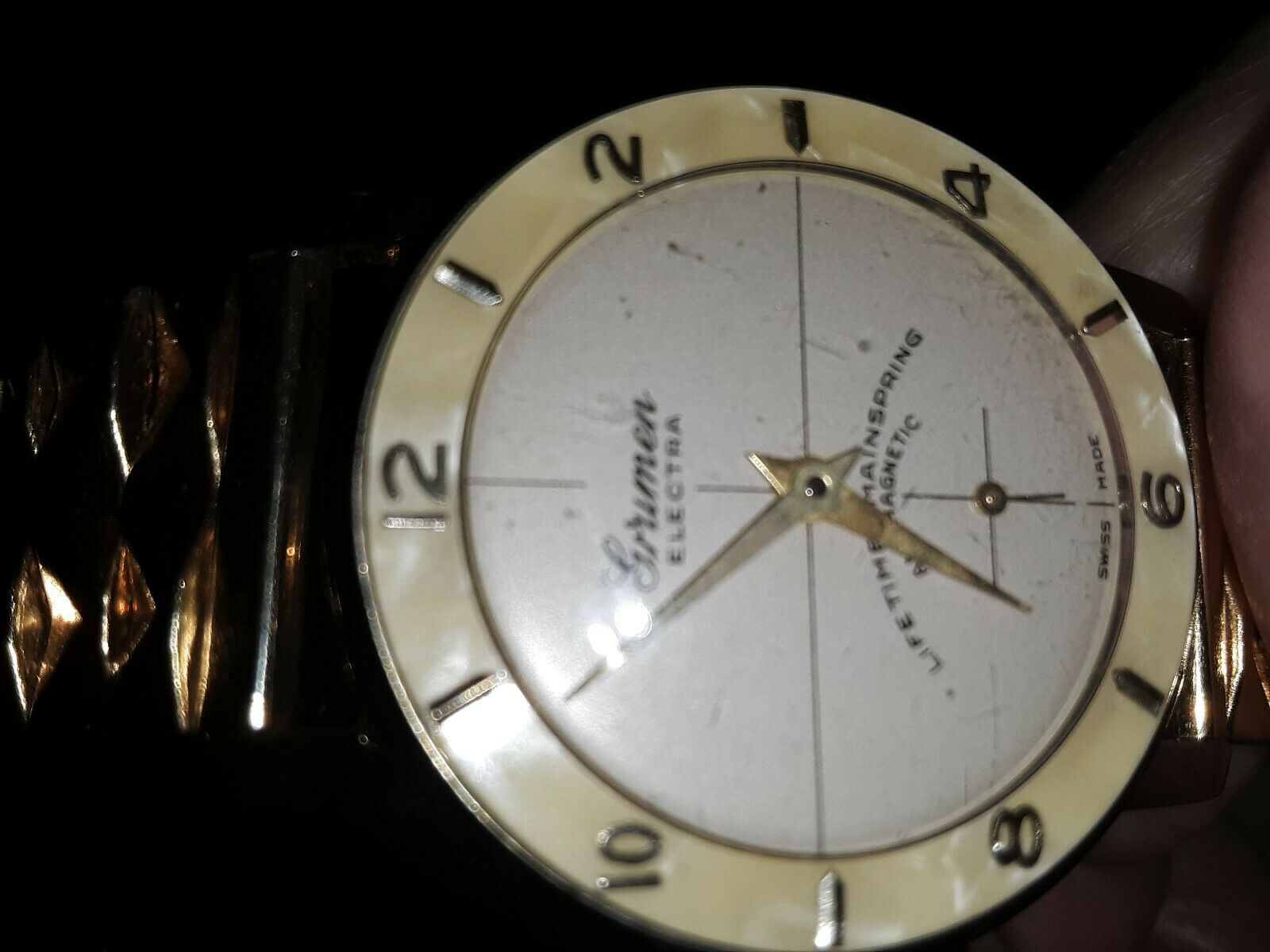 Grumen Electra Antimagnetic Swiss Wind Up Watch 1940\'s or 1950\'s No Band Or Work Grumen Electra Classic Mens Watch Anne Klein | Mercari main image 4