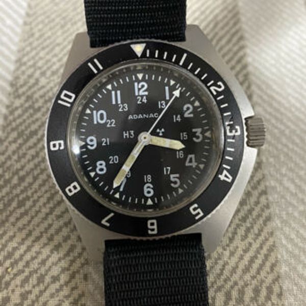 Gallet Adanac Marathon Navigator 211 Apr 1988 Quartz with strap(Rare H3 ...