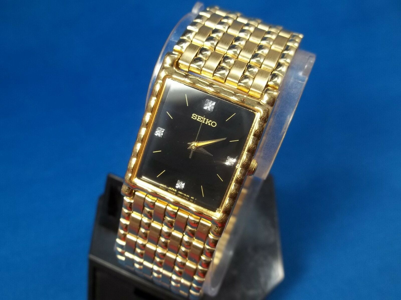 SEIKO DIAMOND 7N01 5C39 RARE WORKING ULTRA THIN