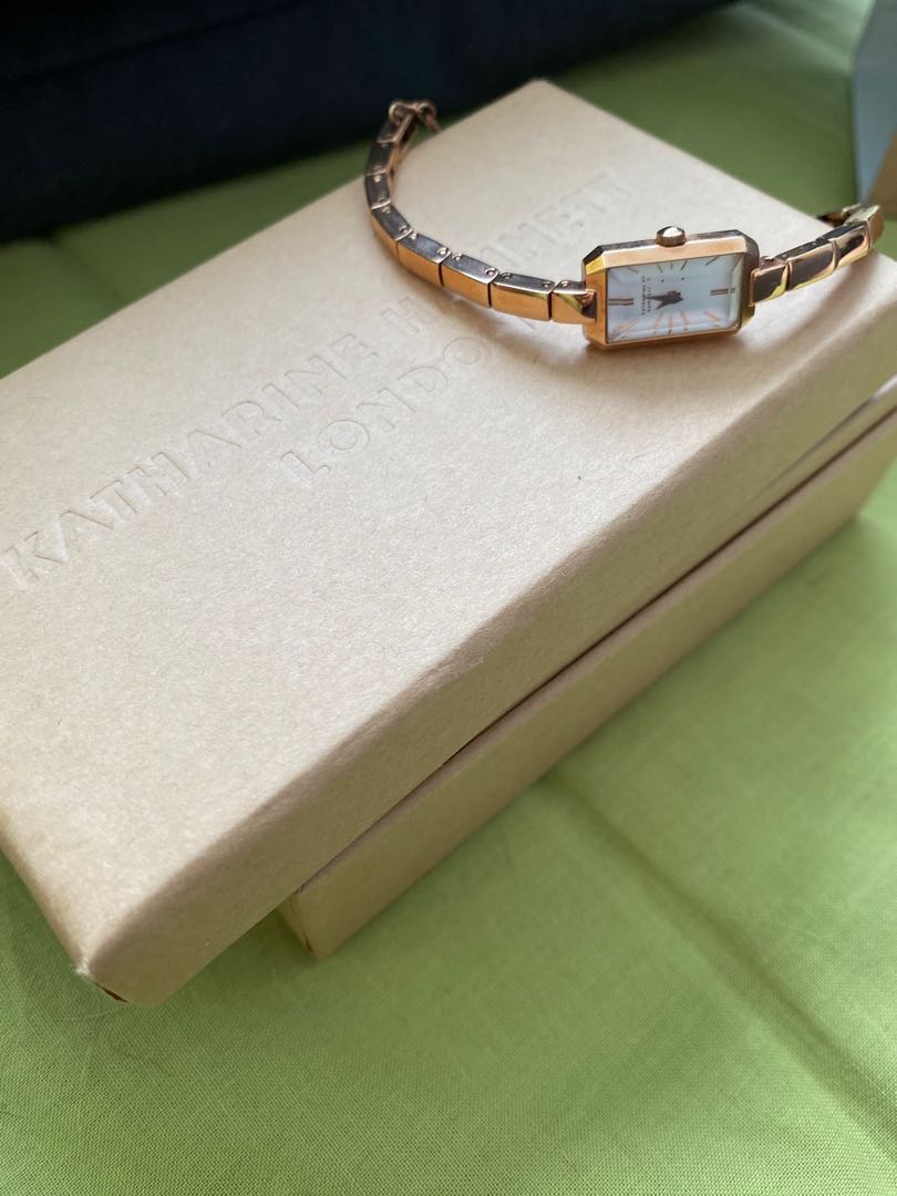 Katharine Hamnett Watch in rose gold Art Deco style Katharine Hamnett Watch in rose gold Art Deco style