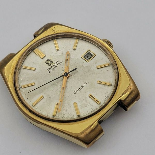 Vintage OMEGA 166.0099 Automatic Geneve Cal 1481 - WORKING - FOR PARTS ...