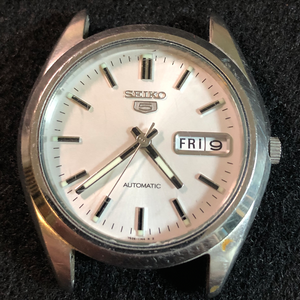 Vintage Seiko 5 7S26-0060 Automatic Men's Watch White Dial 17j Japan |  WatchCharts
