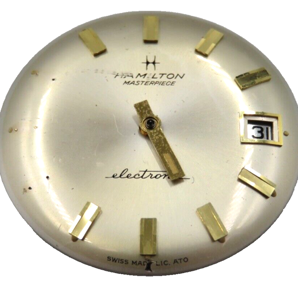 Hamilton Masterpiece Electronic Cal 683 Quartz Watch, for parts or ...