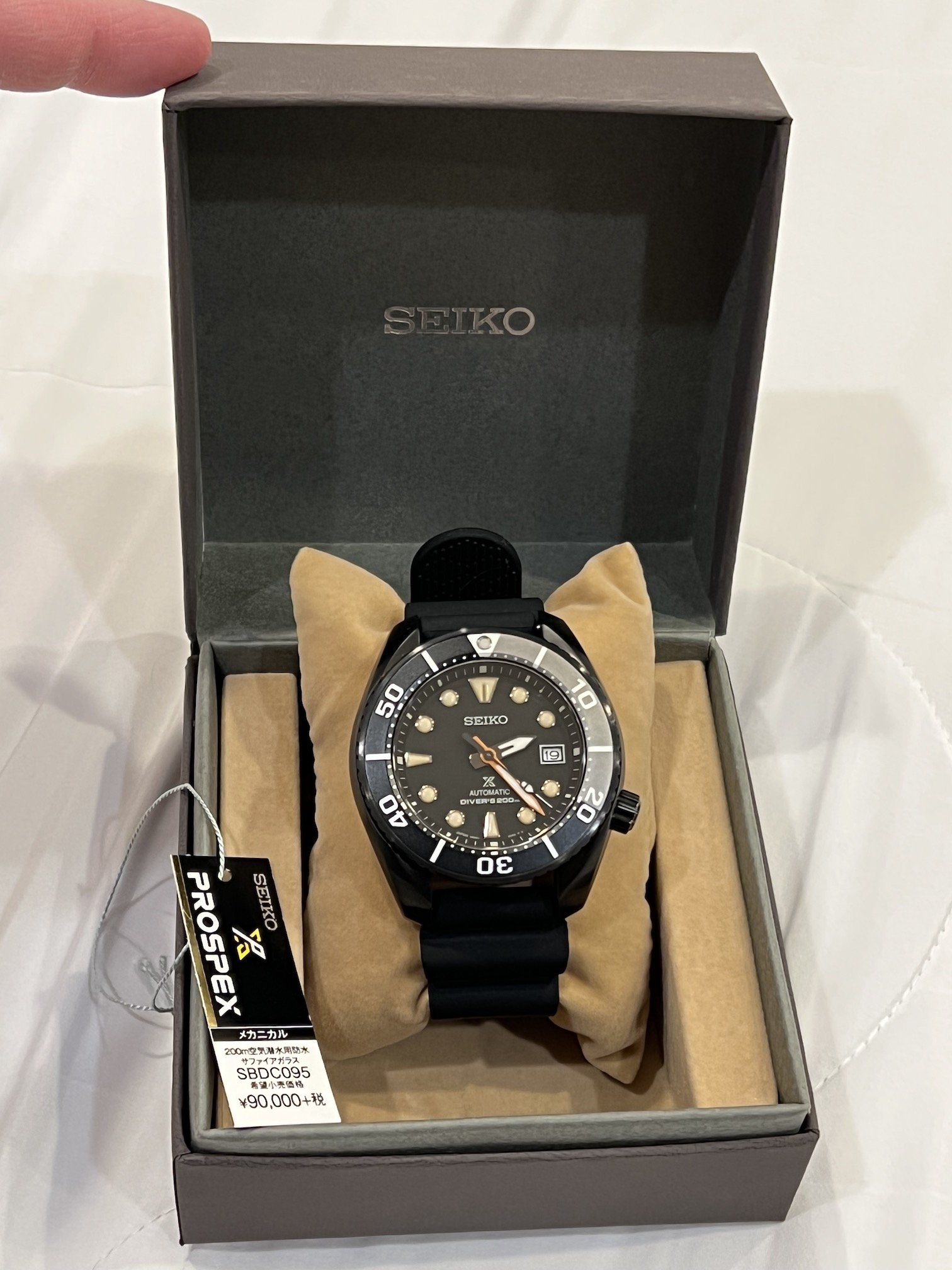 900 USD Seiko SBDC095 Ninja Sumo limited edition WatchCharts Marketplace