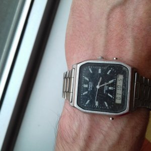 Vintage Casio AMW-30 Module 307 ANALOGIC & Digital