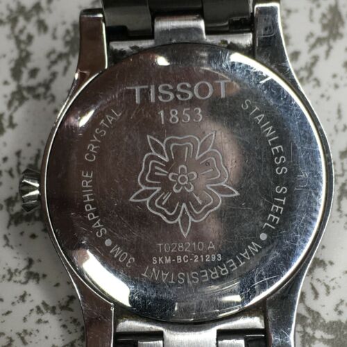 Tissot Women s T Classic White Dial Stainless Steel Quartz Watch