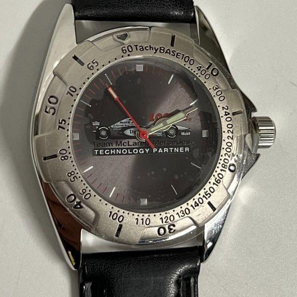 Team McLaren Mercedes Technology Partner Loctite Tachymeter Watch New/Boxed WatchCharts