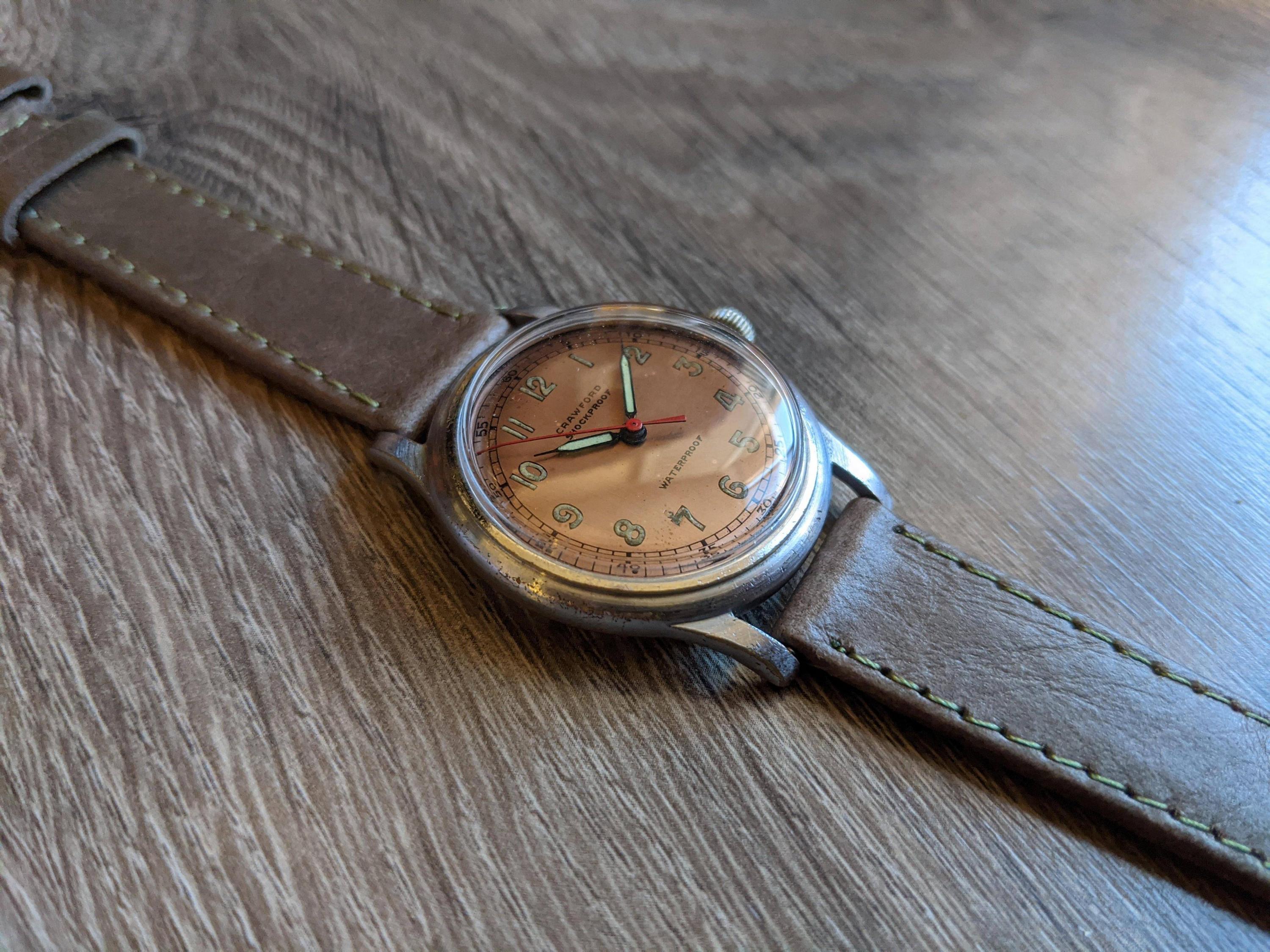 1960s CRAWFORD Wrist Watch Mechanical Watch Hand Painted | Etsy | Women  wrist watch, Wrist watch, Vintage watches