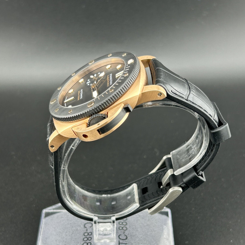 FS Panerai Sumbersible Goldtech 1070 OroCarbo 44mm Box Papers