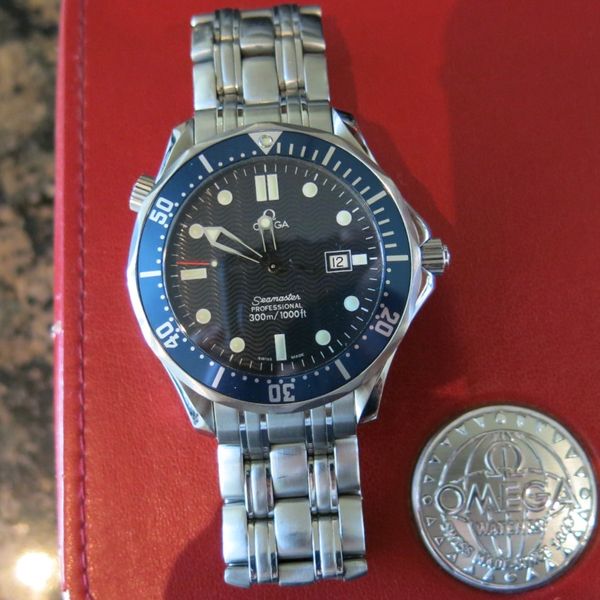 Omega Seamaster Professional 300 "Goldeneye" 2541.80 Quartz w Box and 2