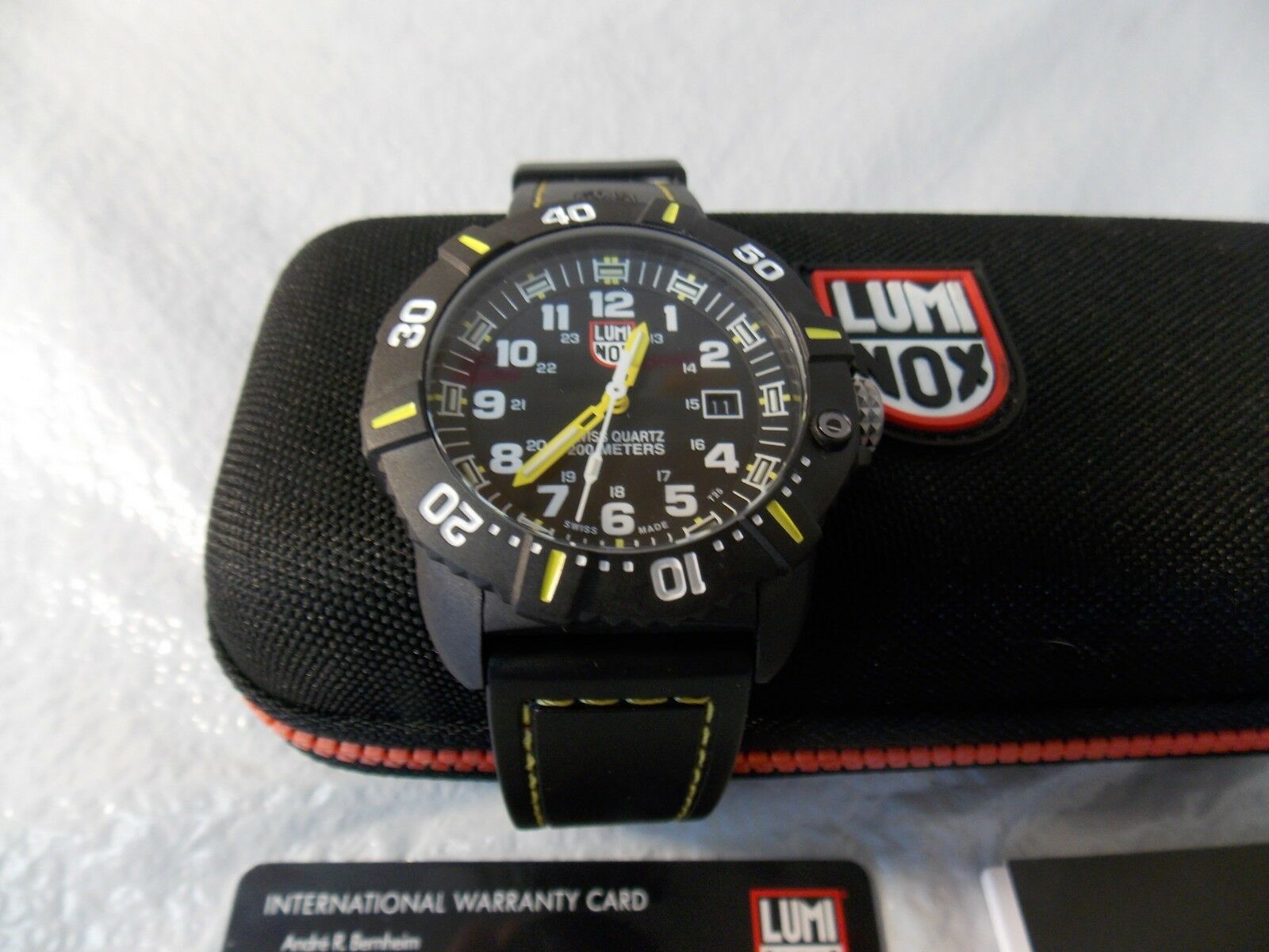 Luminox 3020 Series Coronado Mens Watch/Wristwatch 3025 Black 
