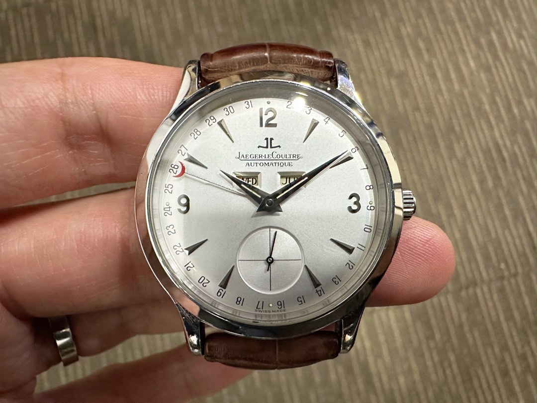 Mint Jun 97 Jaeger LeCoultre JLC Master Calendar 37mm 140.8.87