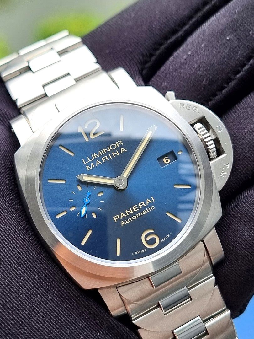 2021 PANERAI PAM01028 1028 PAM 01028 LUMINOR MARINA 42 BLUE