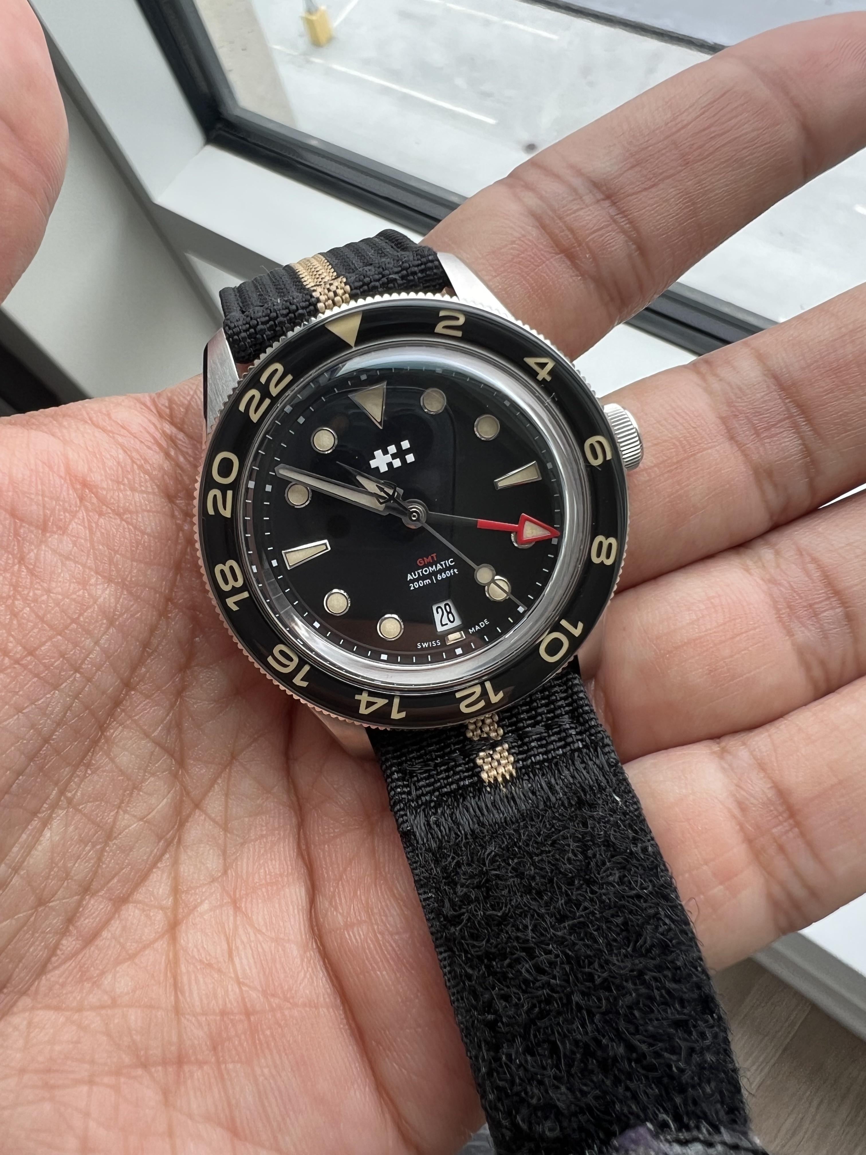 WTS] Christopher Ward C65 Aquitaine GMT Automatic Watch 41mm Orca