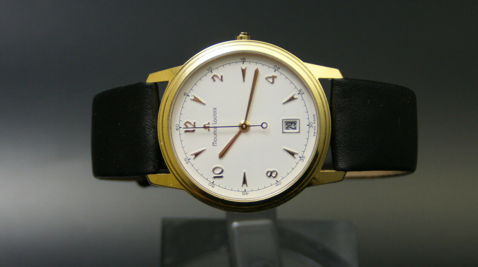 Original MAURICE LACROIX les Classiques Herrenuhr Saphirglas