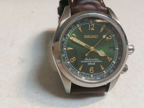 SEIKO Alpinist Automatic Men's Wristwatch~Diashock 23 Jewels, 20 BAR W003 |  WatchCharts