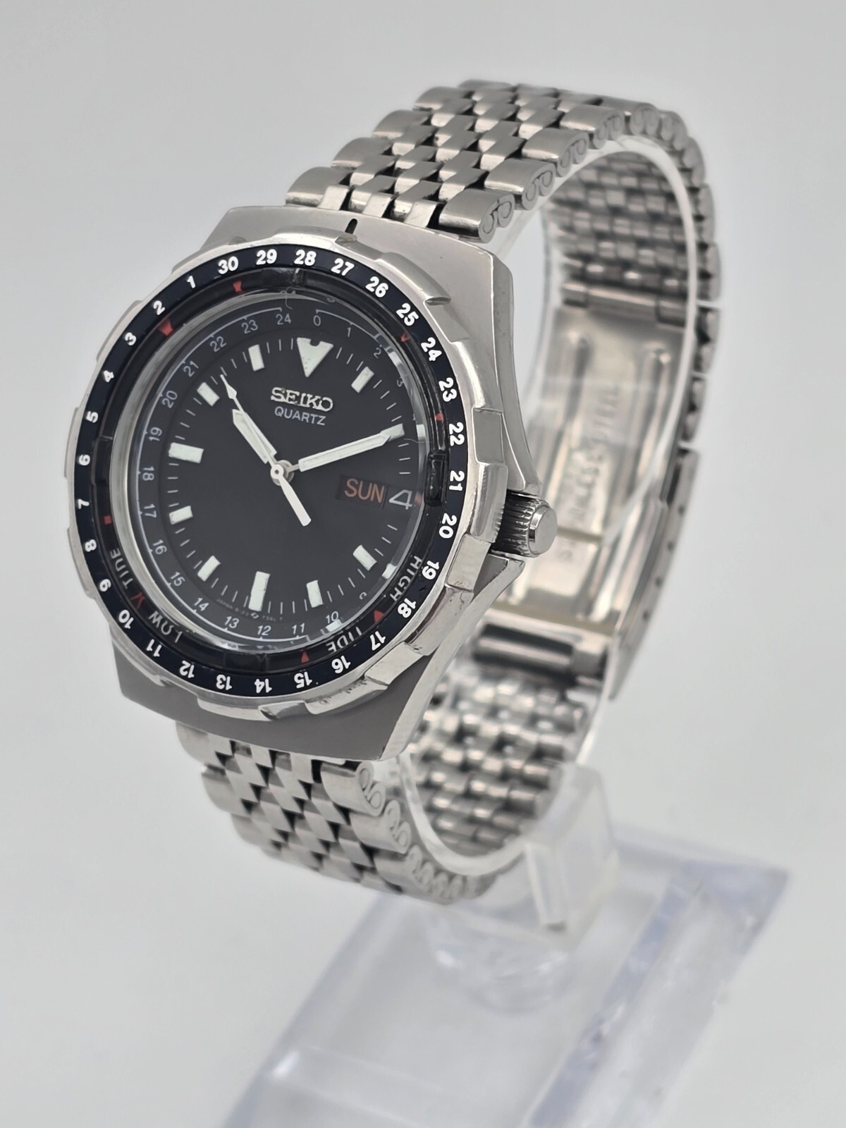 SEIKO 8123-7250 FISHING MASTER RARE JDM QUARTZ VINTAGE FEBRUARY