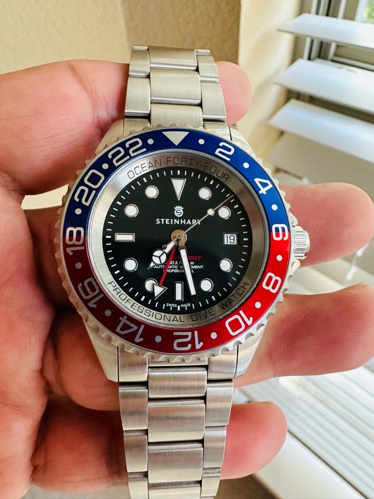 Steinhart Ocean Forty Four GMT WatchCharts Marketplace