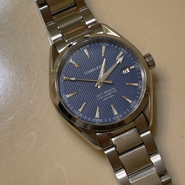 Omega seamaster hotsell aqua terra homage