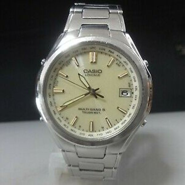 Japan 2008 CASIO Solar Quartz watch [LINEAGE Multiband 6 Japan 2008 CASIO Solar Quartz watch [LINEAGE Multiband 6