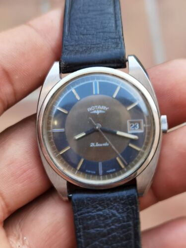 Superbe Montre ROTARY DUALTONE 1950 S AS VINTAGE TRES RARE