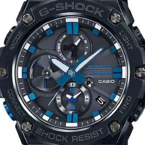 Casio G Shock Gstb100bnr 1 Limited Edition Blue Note Records Bluetooth Watch Watchcharts