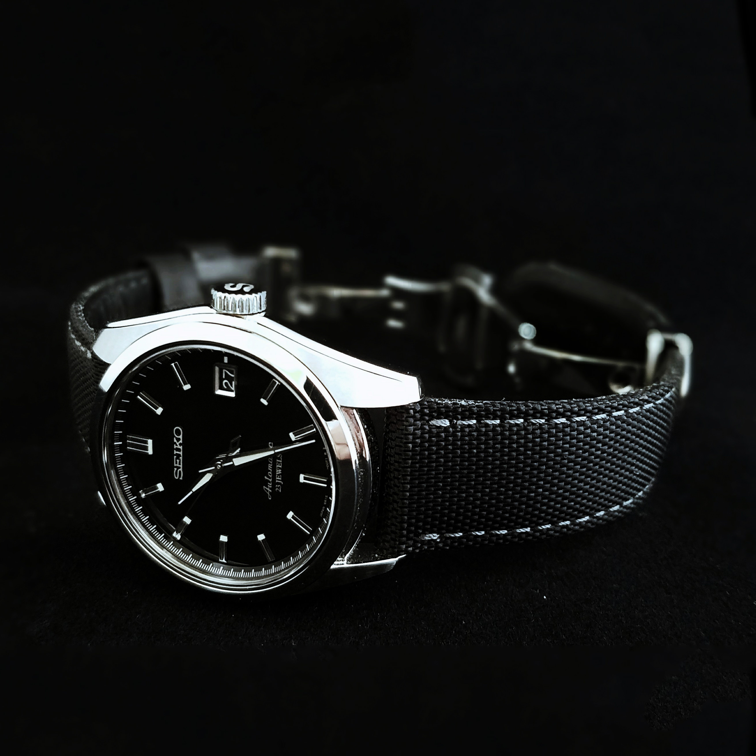 WTS] Seiko SARB033 w/ Strapcode Oyster Bracelet + Nylon Leather Lined  Strap. $410 | WatchCharts