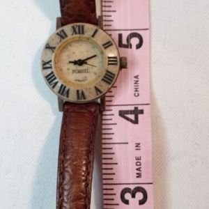 Fossil Watch Stone on Copper Women's 90s vintage fossil
