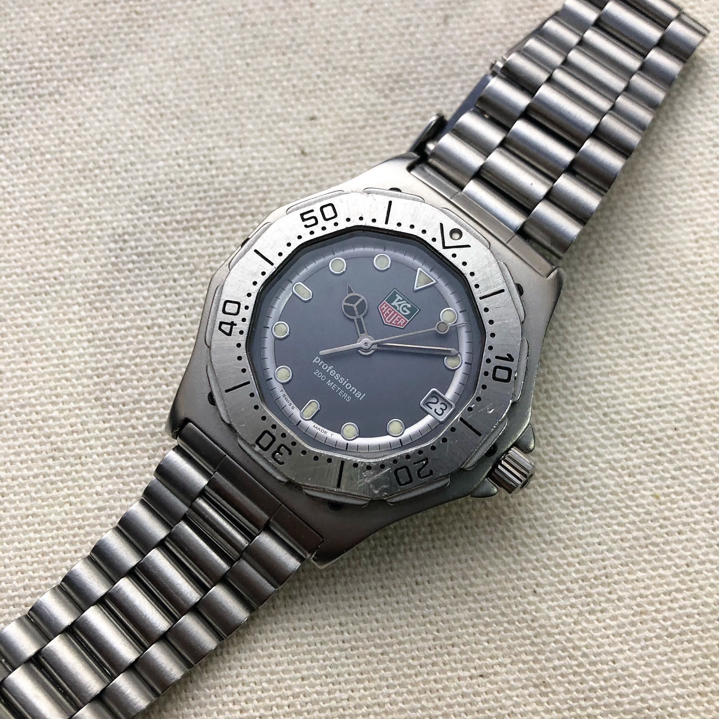 WTS Tag Heuer 932.206 Professional 200m WatchCharts Marketplace