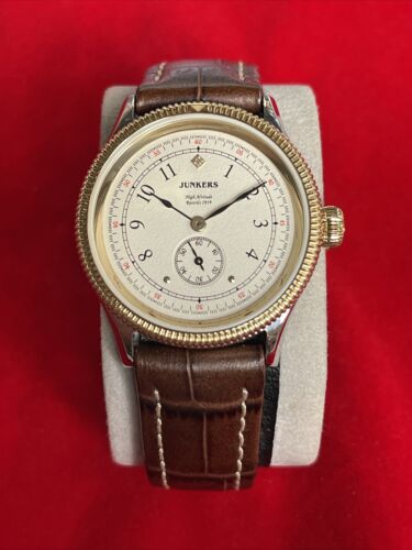 Junkers Men's Watch 6531/1143 Case Cover Print Lufthansa F13 D-321