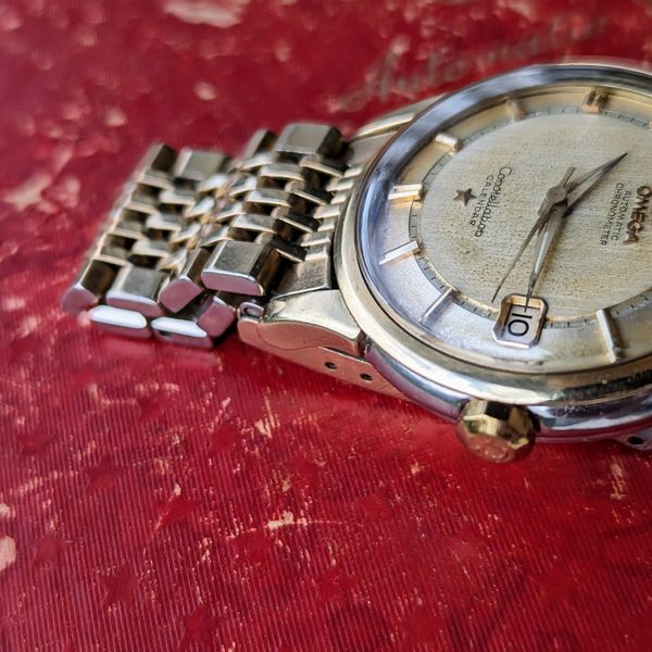 [WTS] Omega Constellation Rail track Dial | WatchCharts Marketplace